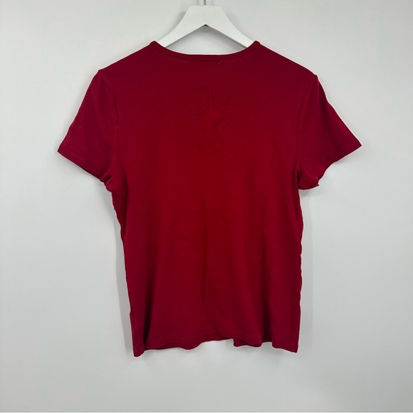 Vintage Y2K Ralph Lauren Red Baby Tee Size XL Early 2000s - Picture 6 of 6